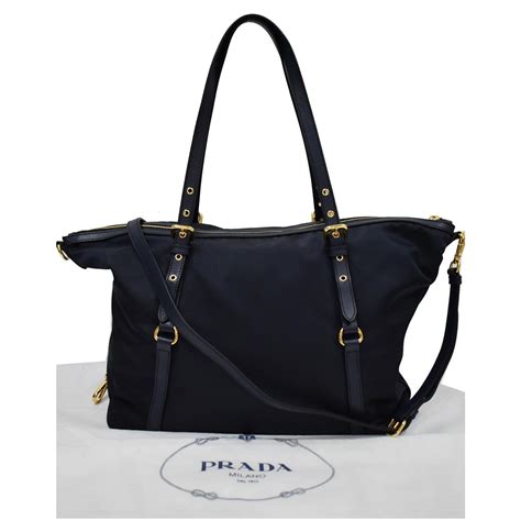 prada canvas bag sale|Prada nylon tote bag blue.